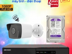 Trọn bộ 01 camera IP 2MP Hikvison Full HD 2.0 thu âm giá rẻ